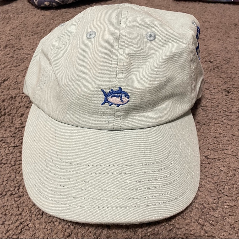 Southern Tide Shipback Cap Men’s One Size Adjustable Baby Blue Hat Preppy